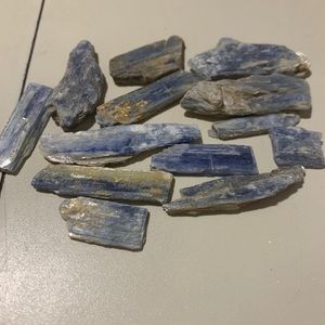 13 Blue Kyanite Shards Raw